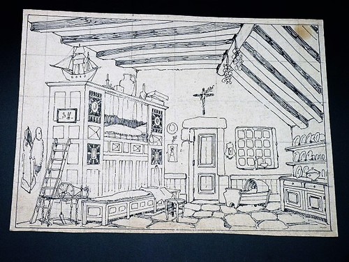 Projet decor theâtre dessin - theÂtre,