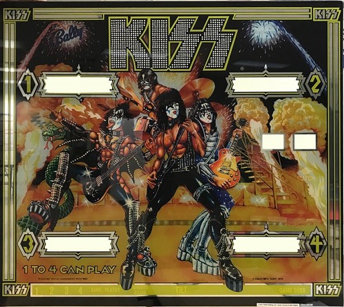 Bally kiss pinball - kiss, machine