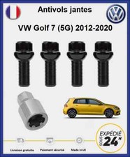 Écrous antivol de roues noir