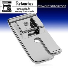 Pied presseur de point droit jeans pied-de-biche machine à coudre SA167 / F042N 