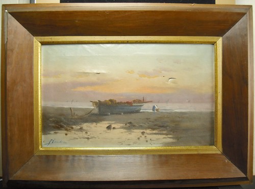 Huile sur toile - , c1930