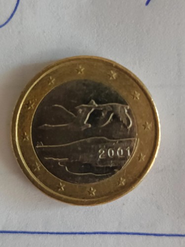 Pièce euro oiseaux - pièce,