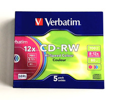 Verbatim CD‑RW 700 Mo 80 min