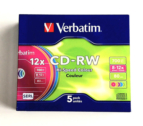 Verbatim 700 80 - cd-rw, mo