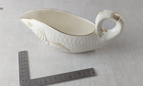 Ancienne saucière décor