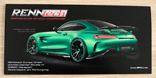 ? Brochure Automobile RENNTECH MERCEDES AMG GT-R Catalogue Pub Prospekt Sales