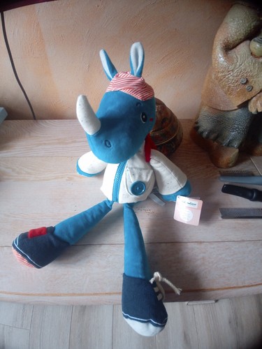 Peluche doudou hochet - peluche,