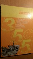 Fiat tracteur chenilles - chenillard 355C - 355 C : catalogue de pièces 1971