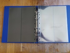 Album à anneaux (4) Leuchtturm avec boîtier  Couleur bleue avec 22 pages double