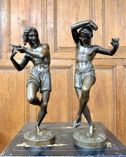 Francisque Duret - Paire de