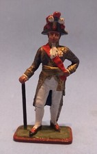 Soldat de plomb artisanat russe 54mm - Maréchal français du premier empire 