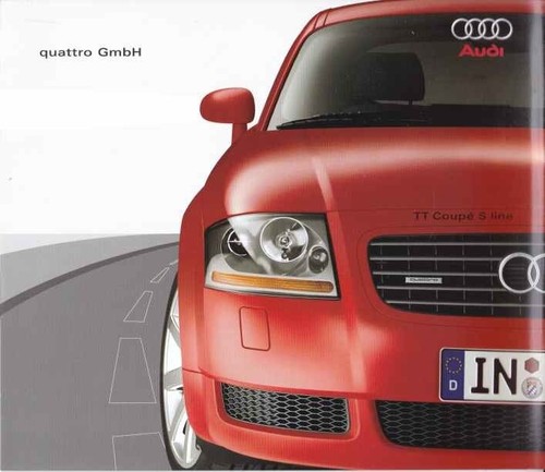 Catalogue brochure audi tt - catalogue,