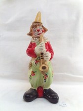 ancien Clown en terre cuite