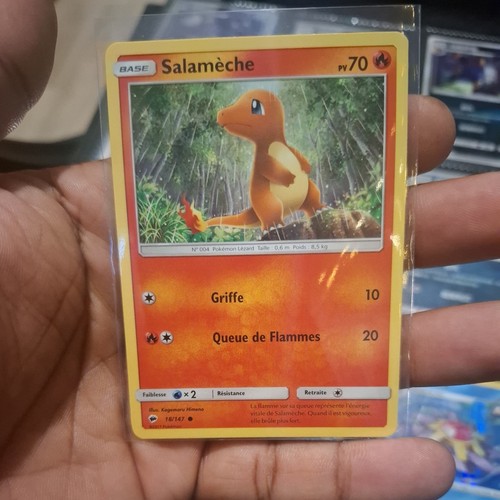 Carte pokémon salamèche - carte,