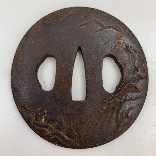 Garde épée tsuba japonaise