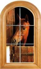 Sticker Fenêtre trompe l'oeil