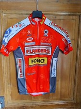 Maillot cycliste équipe pro Continentale  belge Flanders Taille L 2005 tb état