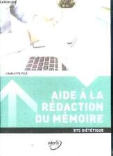 Aide à la rédaction du mémoire BTS diététique Sommaire: La restau
