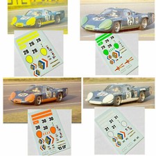 decals set 4 decalcomanies