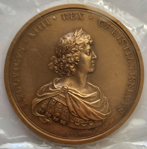 Médaille louis xiv - -, xiv,