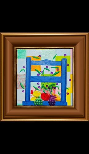 Tableau huile sur toile - tableau,