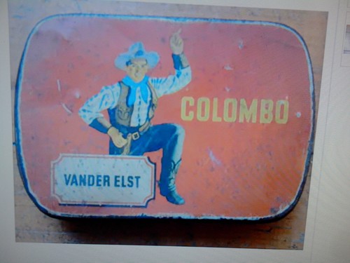 Boite tole tabac - , vander