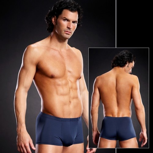 Boxer microfibre bleu blm003 - microfibre,