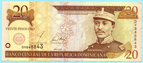 Billet republique dominicaine - billet,