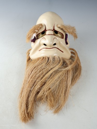 Masque japonais vintage - , noh