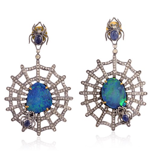Boucles oreilles toile - d'oreilles, en