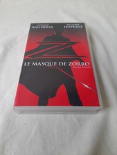 K7 VIDEO VHS LE MASQUE DE ZORRO ANTONIO BANDERAS ANTHONY HOPKINS