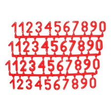  3 jeux de numéros d'apiculture en plastique, numéros de ruche, numéros de