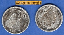 Etats Unis One Dime 1889