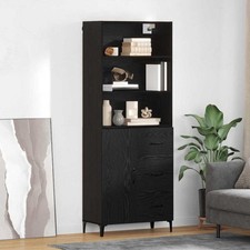 Buffet avec armoire murale