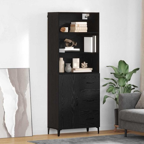 Buffet avec armoire murale
