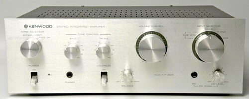 Ampli kenwood 305 vintage - ampli,
