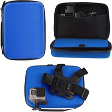 Navitech blue case for - blue, apexcam