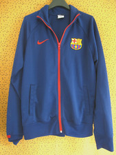 Veste Nike Barcelone Marine Football Barça Vintage Jacket Barcelona FCB - M