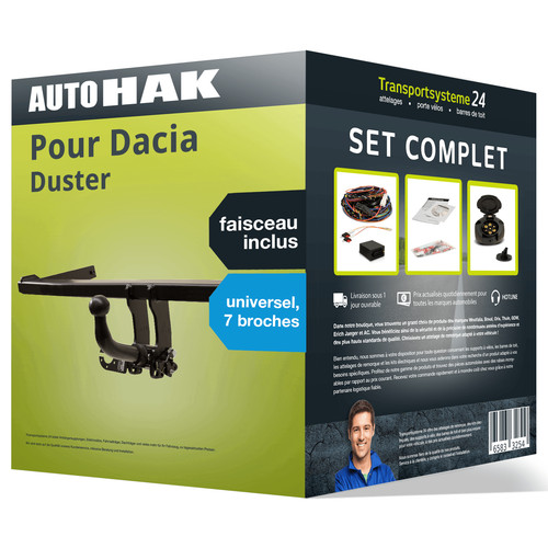 Attelage amovible auto - auto, hak