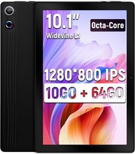 Yicty Tablette 10 Pouces Octa-Core GMS Tablettes Tactiles 10Go RAM 64Go ROM