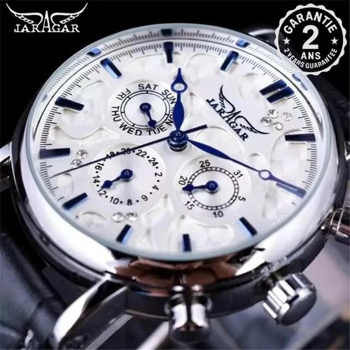 Montre homme automatique cuir - montre,