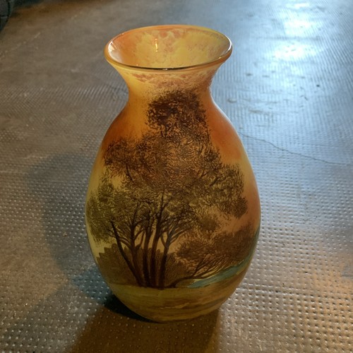Vase verre - vase, en