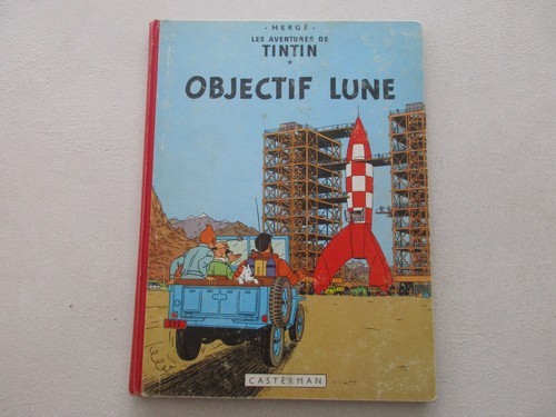 Tintin objectif lune edition - tintin,