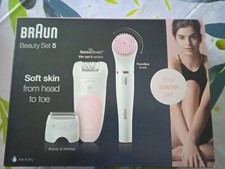 Braun Epilateur Silk Epil 5 SensoSmart rechargeable étanche + accessoires ,Neuf