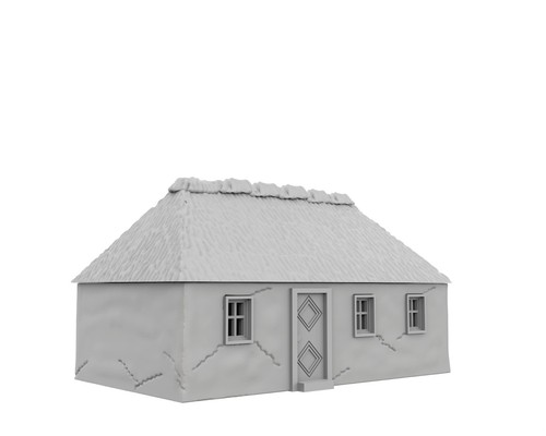 Maison chaume eastern - eastern, front