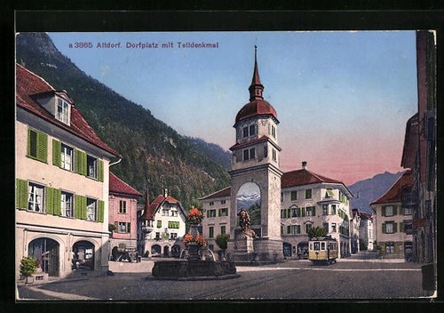 Vieux village place du - village,,