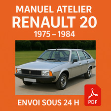 Manuel Atelier Renault 20 TS