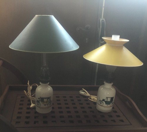 Paire lampes chevet en - de,