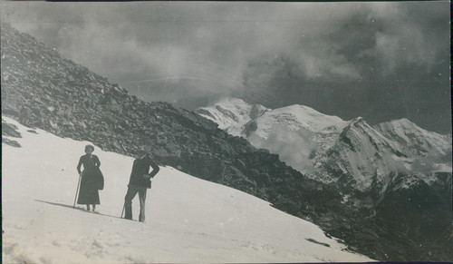 France massif mont blanc - france,, du