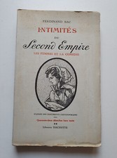 Intimites du second Empire